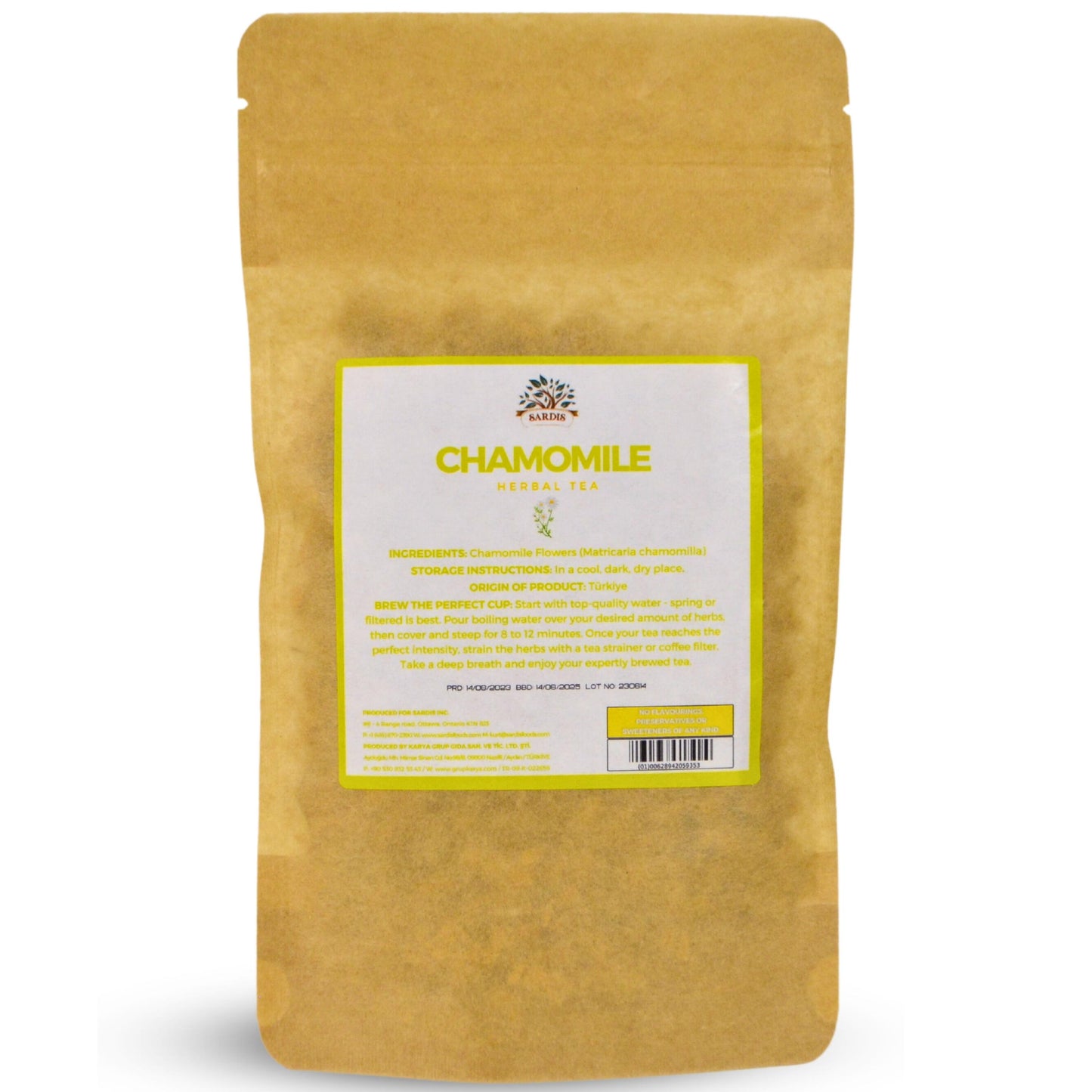 Sardis Chamomile Herbal Tea 50 Gram