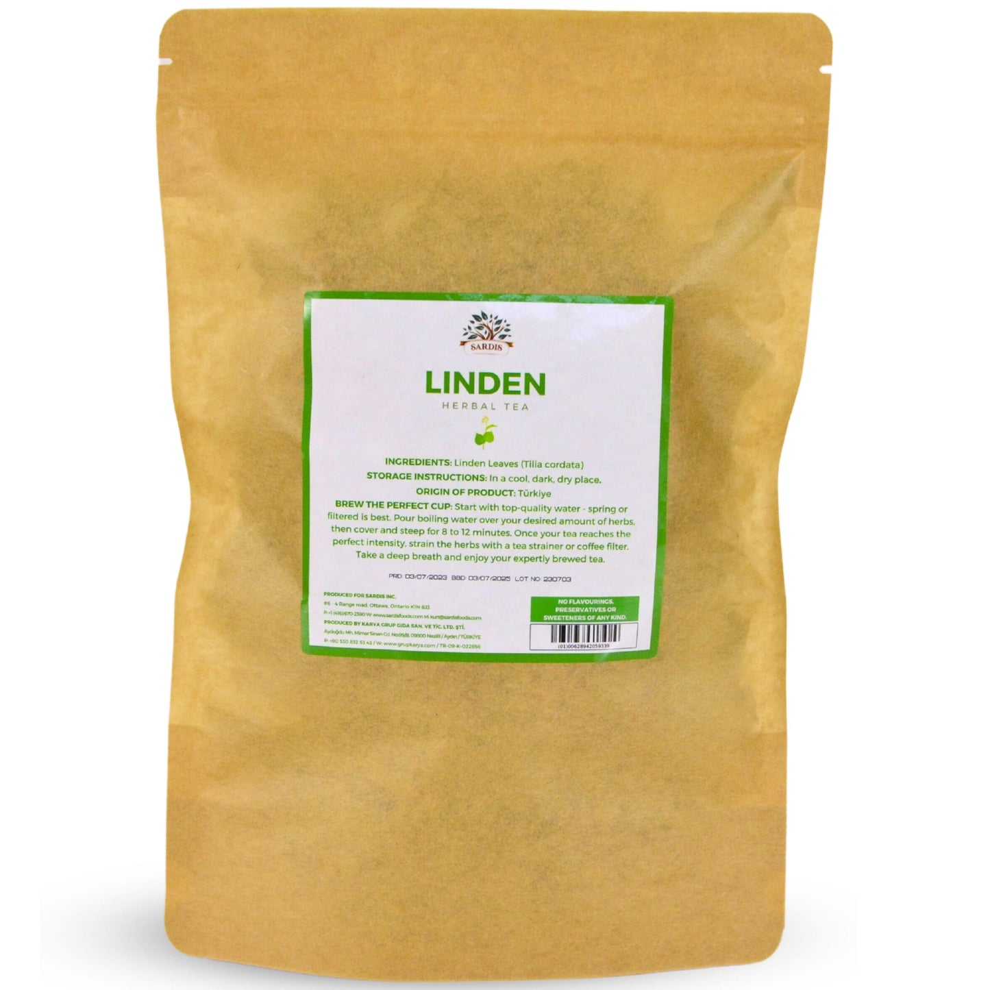 Sardis Linden Herbal Tea 50 Gram